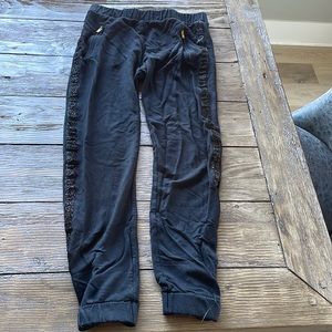 J crew Sparkle joggers by crew cuts